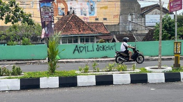 Buntut Coretan Adili Jokowi di Jogja, Polisi Cari Pelaku Vandalisme: Mereka Bikin Resah