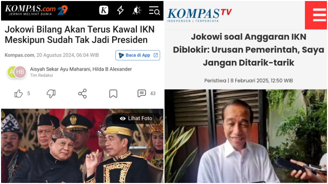 Pandji Pragiwaksono Tanggapi Pernyataan Plin-Plan Jokowi Soal IKN: Kehilangan Pegangan...