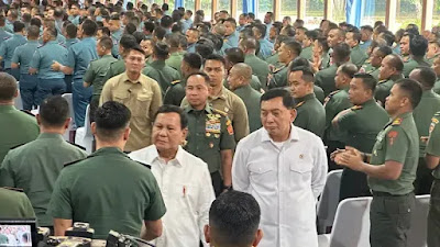 Prabowo Kumpulkan 1000 Satuan Komandan di Istana Bogor, Apakah Baru Sadar dalam Ancaman?