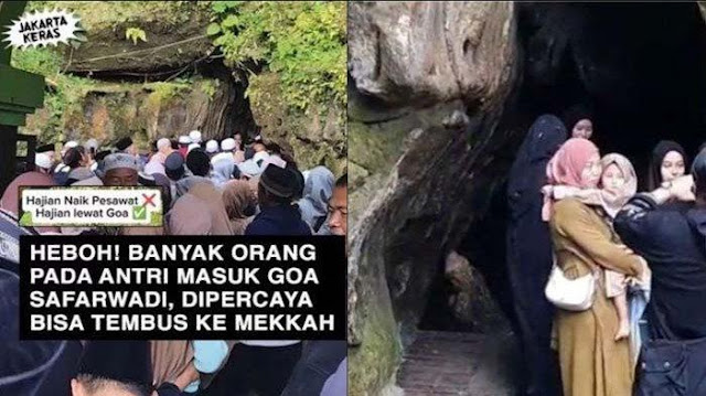 VIRAL Goa di Tasikmalaya Dipercaya Jalan Pintas ke Mekkah, Ramai Didatangi Warga