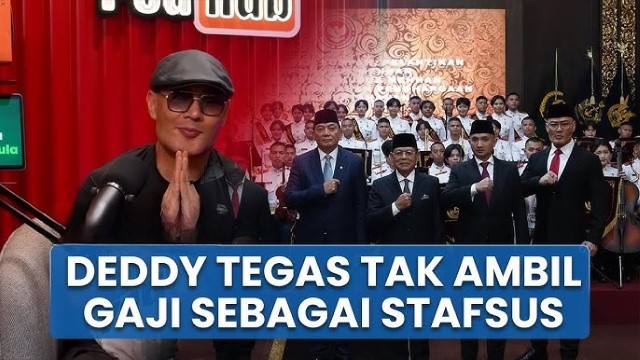 Segini Gaji & Tunjangan Tak Diambil Deddy Corbuzier Sebagai Stafsus Menhan