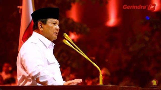 Kabinet Merah Putih Dinilai Gemuk, Prabowo Berbisik Ndasmu saat Pidato HUT Gerindra