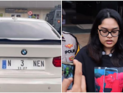 Viral, Mahasiswi Pengemudi Mobil BMW Bernopol N 3 NEN Ditilang Polisi, Ini Sosoknya