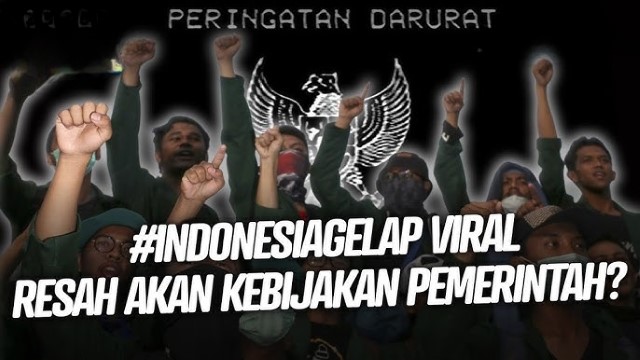 Tritura 2025 Menggema Bersama Indonesia Gelap, Publik Tuntut Gibran Lengser!