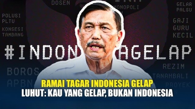 Luhut Kena Semprot Aktivis: Jangan Sok Bertingkah, Kau Salah Satu Aktor Indonesia Gelap!