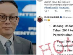 Blunder, Rudi Valinka Stafsus Menkomdigi Diduga Sebar UU Palsu, Pasrah Ketahuan Hoax?