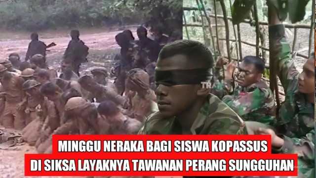 Intip Ngerinya Minggu Neraka! Ujian Berat Calon Prajurit Kopassus di Nusakambangan