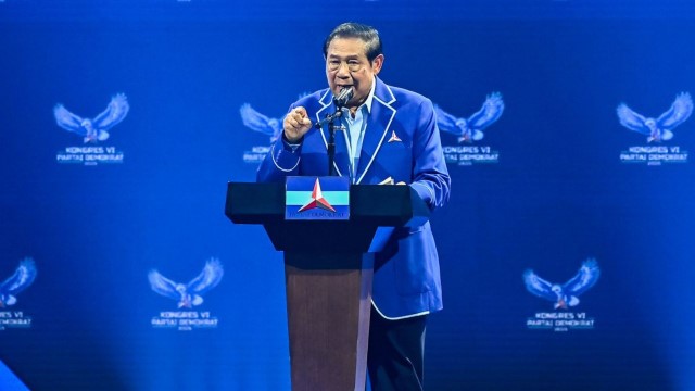 Detik-Detik SBY Sindir JKW di Depan Kader Demokrat