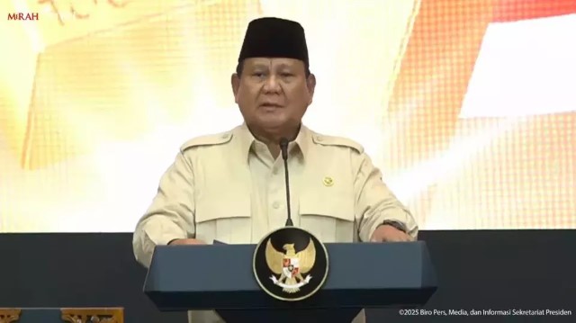 Resmikan Layanan Bank Emas, Prabowo: Terima Kasih Pak Jokowi!