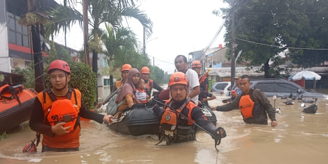 Banjir di Kota Bekasi Paling Parah