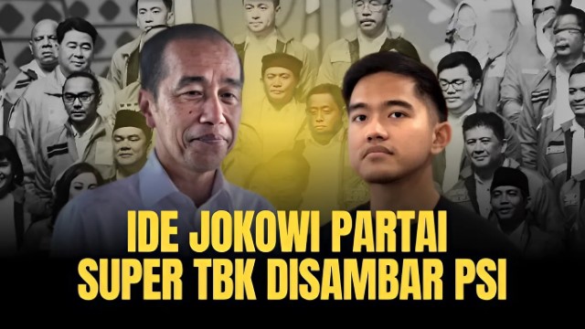 PSI Perorangan: Representasi Partai Super TBK Jokowi?