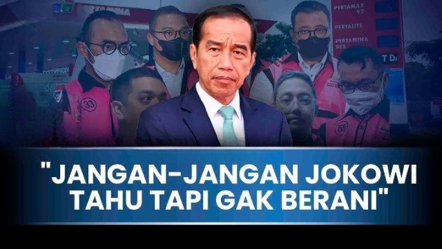 Jokowi Tahu Korupsi Pertamina, Cuma Enggak Enak Koruptornya Ada di Barisannya Saat Pilpres 2019!