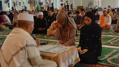 Lebih Banyak, Mualaf yang Ucap Syahadat pada Bulan Ramadan di Masjid Al Akbar Surabaya