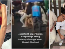 Dua Turis Israel Lari Terbirit-birit Dihaja Lady Boy Saat Berwisata di Thailand