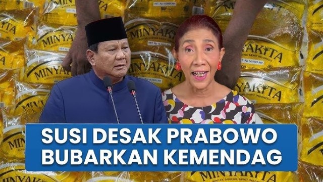 Mengapa Susi Pudjiastuti Menyerukan Pembubaran Kementerian Perdagangan?