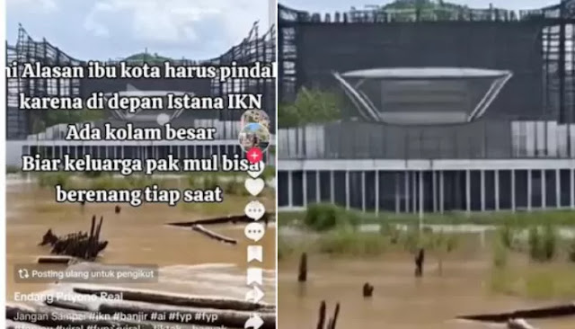 Viral Video yang Diklaim IKN Banjir dan Hampir Tenggelam, Ini Penjelasan Otorita