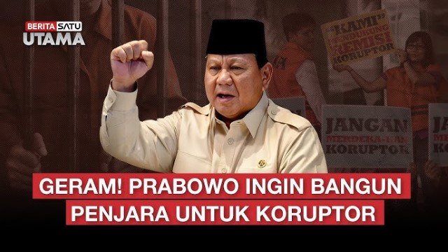 Prabowo Mau Bangun Penjara Koruptor di Pulau Terpencil? Ini 7 Lokasi Yang Pas!