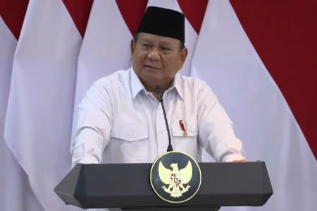 Prabowo ke Menteri: Saya Lihat yang Stres Saham Turun hanya Beberapa di Antara Kalian