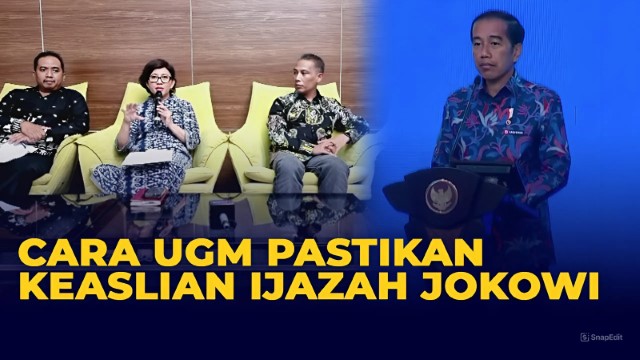 UGM Klarifikasi Tuduhan Ijazah Palsu Jokowi, Publik Makin Curiga: Tinggal Tunjukin Ijazah Asli Apa Susahnya?!