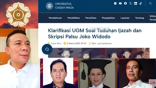 Rismon Hasiholan Sianipar: UGM STOP BOHONG! Toko Fotocopy PRIMA Berdiri 1986! Kok Bisa Jokowi Cetak Skripsi Tahun 1985?