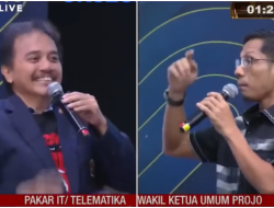 Waketum Projo Kelabakan Ditanya Roy Suryo soal Ijazah Asli Jokowi