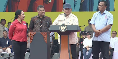 Pidato Prabowo di Hari Buruh Bukan Monolog