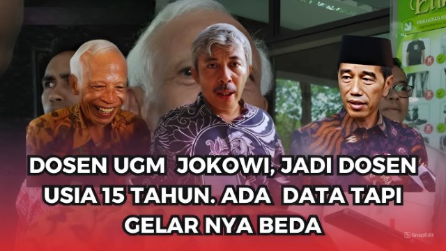 JANGGAL! Jejak Kasmudjo Dosen Pembimbing Jokowi di Arsip Universitas Leiden, Dua Keanehan Mengusik Publik