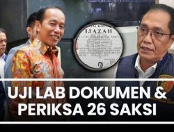 Makin Terang! Kasus Dugaan Ijazah Palsu Jokowi, Bareskrim Periksa Staf UGM hingga KPU RI