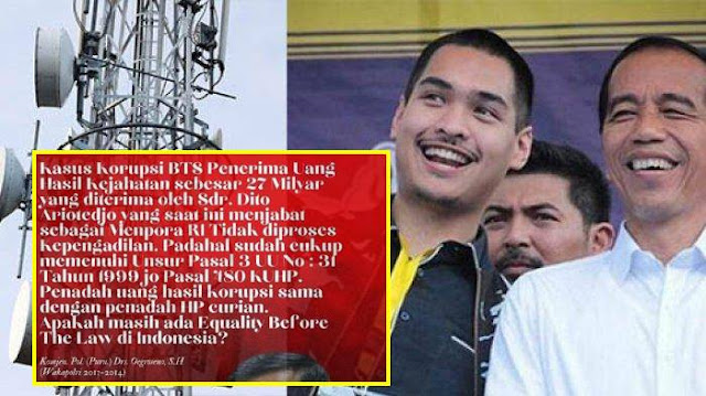 Postingan Eks Wakapolri soal Menpora Dito Kecipratan Uang Korupsi BTS Banjir Dukungan