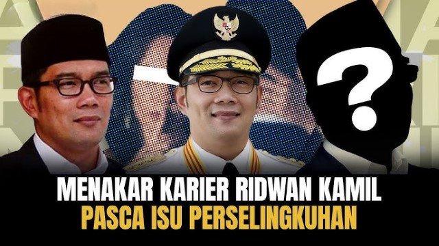 Tiga Pukulan Yang Robohkan Karier Politik Ridwan Kamil