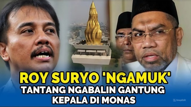 Roy Suryo Ingin Ngabalin Digantung di Monas Jika Tak Bisa Buktikan Kasus Ijazah Jokowi Proyek Besar