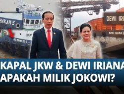 TERKUAK! Ini Pemilik 8 Kapal JKW Mahakam dan Dewi IRIANA, Tongkang Pengangkut Nikel Raja Ampat