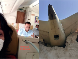 Foto Suasana di dalam Pesawat Air India sebelum Jatuh dan Meledak, Ada Mantan Kepala Menteri