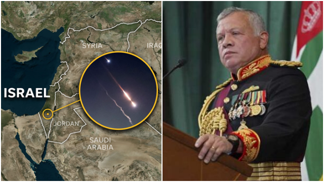 Yordania Tembak Jatuh Drone-Drone dan Rudal Iran yang Menuju Israel
