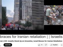 Rudal Iran Bikin Geger Israel: Warga Serbu Supermarket, Massa Kelimpungan Cari Tempat Mengungsi