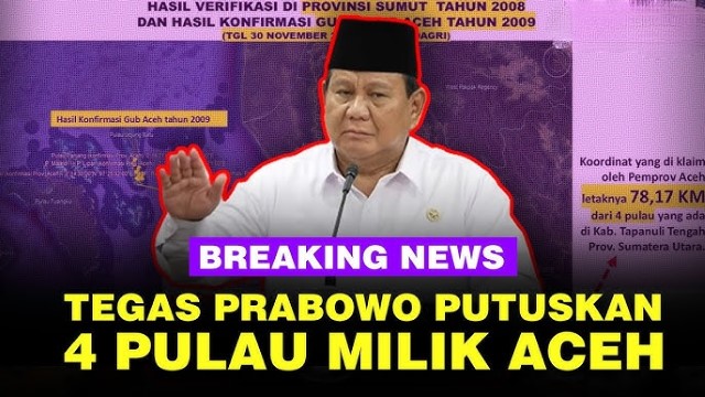 Terungkap! Ada Harta Karun Ini di Balik Perebutan 4 Pulau Yang Berakhir Jatuh ke Aceh