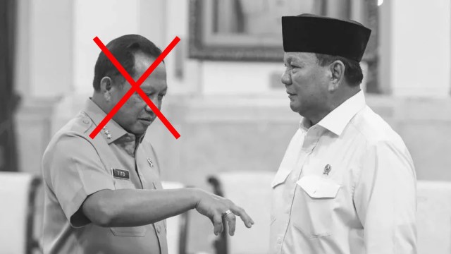 Surat Terbuka Untuk Presiden Prabowo Subianto: Mendagri Bermain Api di Lautan Minyak, Pak Presiden, Kapan Tito Dicopot?