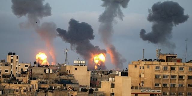 Israel Bantai Puluhan Warga Palestina saat Antre Bantuan Makanan