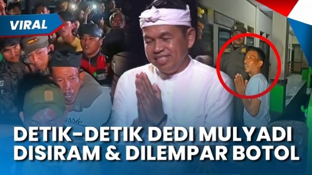 MISTERI Pria Berjimat Siram Dedi Mulyadi di Bekasi, Bukan Sekedar Air Biasa, Tapi...