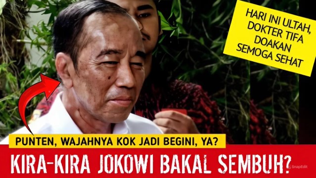 Penyakit Kulit Jokowi Semakin Parah: Ia Harus Berobat dan Bertobat!