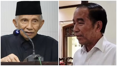 Diduga Sakit Kulit Serius, Amien Rais Serukan Jokowi Bertobat: Jangan ke Dukun!