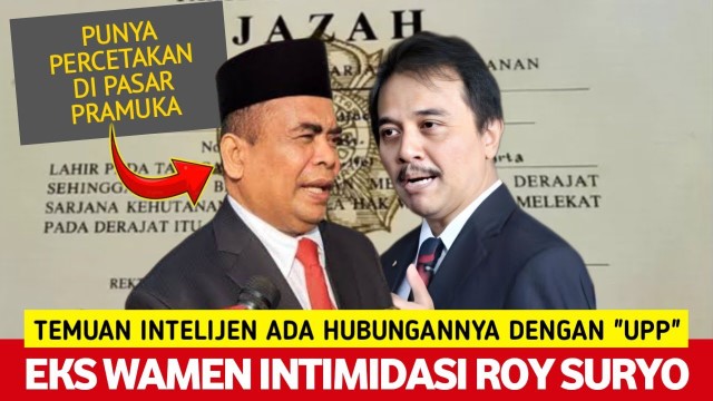 Terlalu Vokal di Kasus Ijazah Jokowi, Roy Suryo Ngaku Diintimidasi Mantan Wamen