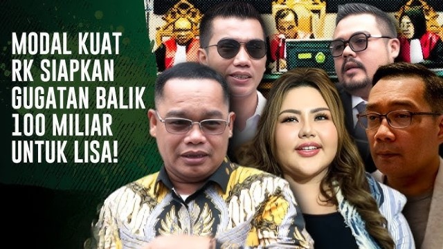 Makin Panas! Ridwan Kamil Gugat Balik Lisa Mariana, Minta Ganti Rugi Rp105 Miliar