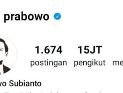 Warganet Brasil Serbu Akun Prabowo Buntut Insiden Pendaki Jatuh di Rinjani