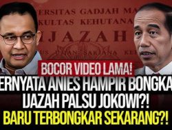 Terungkap! Anies Baswedan Dipecat Karena Ingin Membongkar Ijazah Palsu