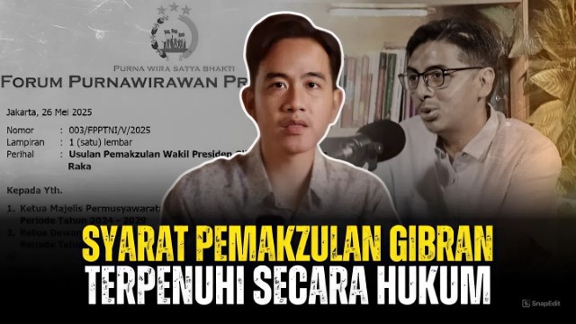 Tiga Alasan Yang Bisa Jadi Dasar Pemakzulan Gibran Rakabuming, Ini Kata Pakar Hukum Tata Negara!