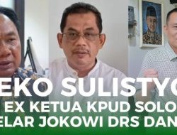 Eks Ketua KPUD Solo Akui Jokowi Gunakan Dua Gelar Saat Daftar Pilkada