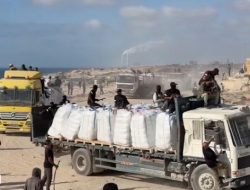 Gaza Heboh! Tepung Bantuan Pengungsi Disusupi Pil Narkoba