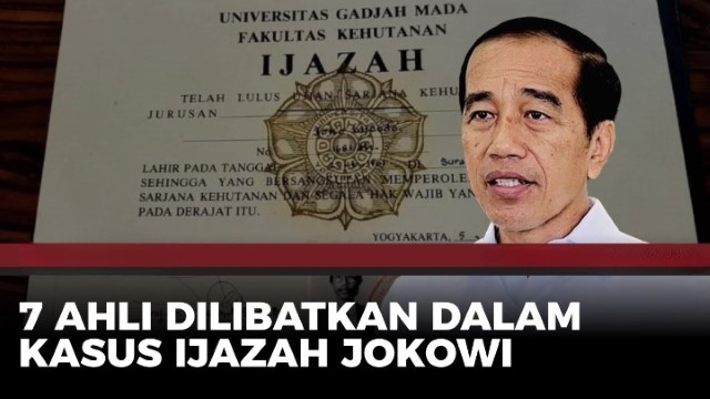 Tujuh Ahli Dilibatkan Dalam Kasus Ijazah Jokowi, Pengacara Roy Suryo Cs Beri Respons Menohok!