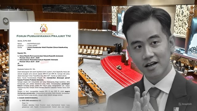Sekjen MPR Kaji Surat Usulan Pemakzulan Gibran, Pakar Hukum Sebut Bisa Jadi Misteri Keajaiban Dunia!
